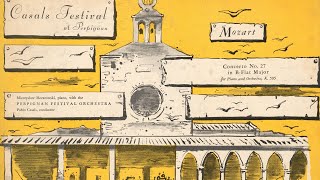 W.A. Mozart - Piano Concerto No. 27 - Mieczyslaw Horszowski (1951) - HD Digital Remaster