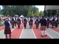SFU Pipe Band 2013 Medley Coquitlam. Drums