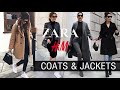 ZARA H&M COATS AND JACKETS HAUL | Capsule Wardrobe Autumn Winter 2020 | GIVEAWAY