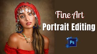 Fine Art Portrait Editing in Photoshop