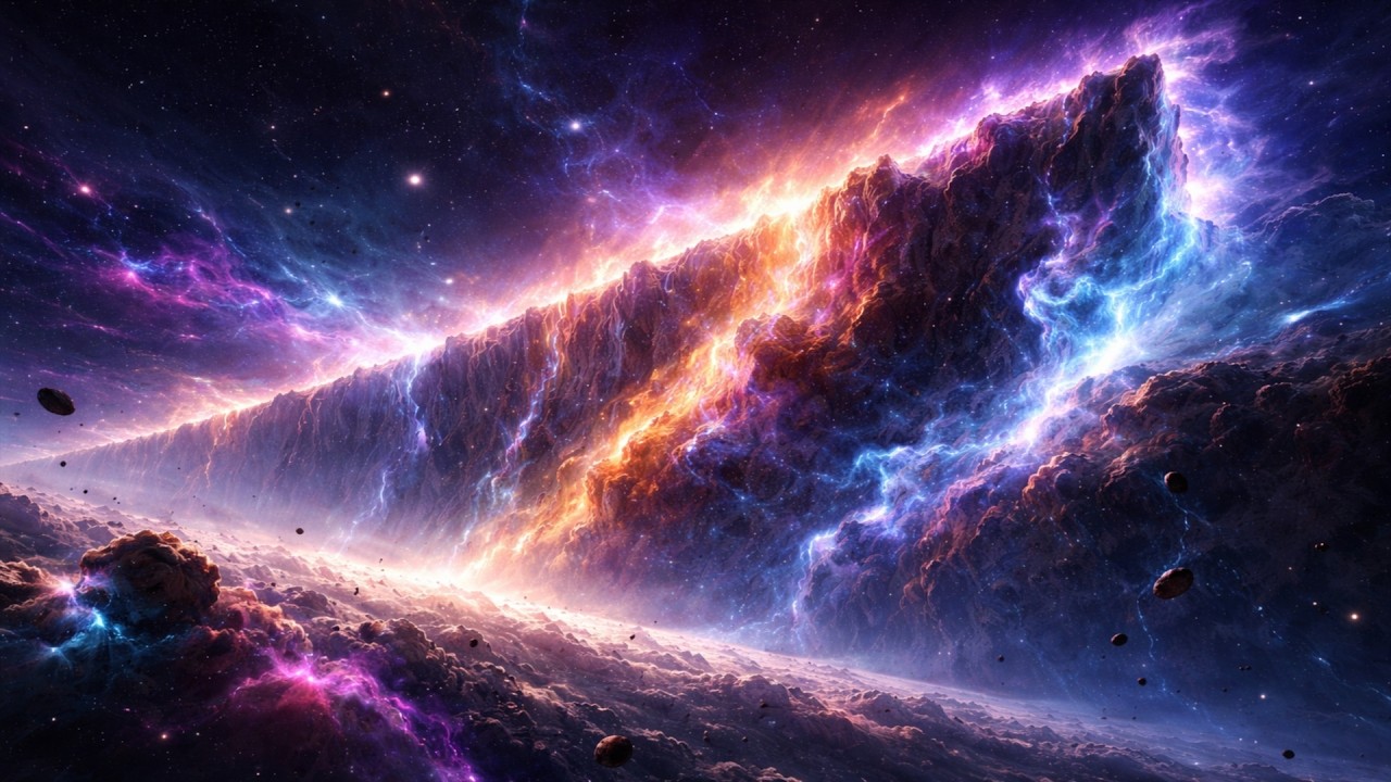 ASTRONOMI SOTTO SHOCK: Trovato nello spazio IL MURO DEGLI DEI che sfida le leggi dell'Universo.