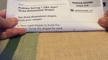 Practice book lesson 11.4 Problem Solving