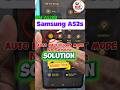 Samsung A52s No Service Auto Flight Mode solution. #shorts