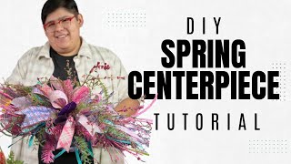How To Make A Spring Centerpiece | Pastel Easter Centerpiece Tutorial