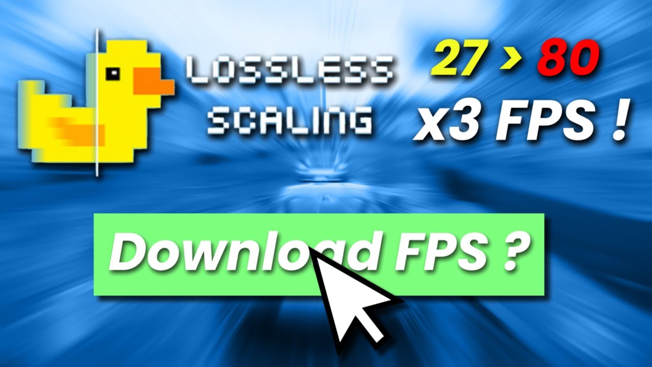 GTX 1050 AND Lossless Scaling Tripled my FPS !