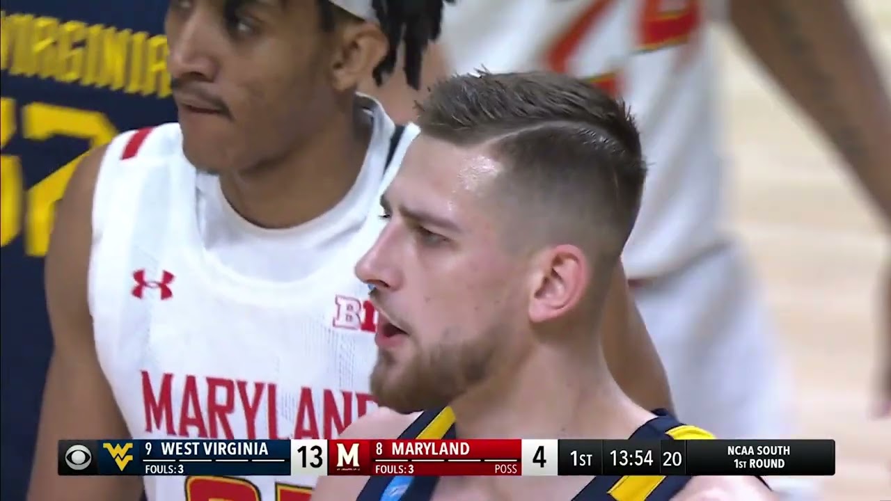 2023 03 16 NCAAT 1st Rnd Maryland vs West Virginia