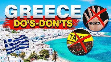 What You Should NEVER Do in Greece Local Tips of The Do