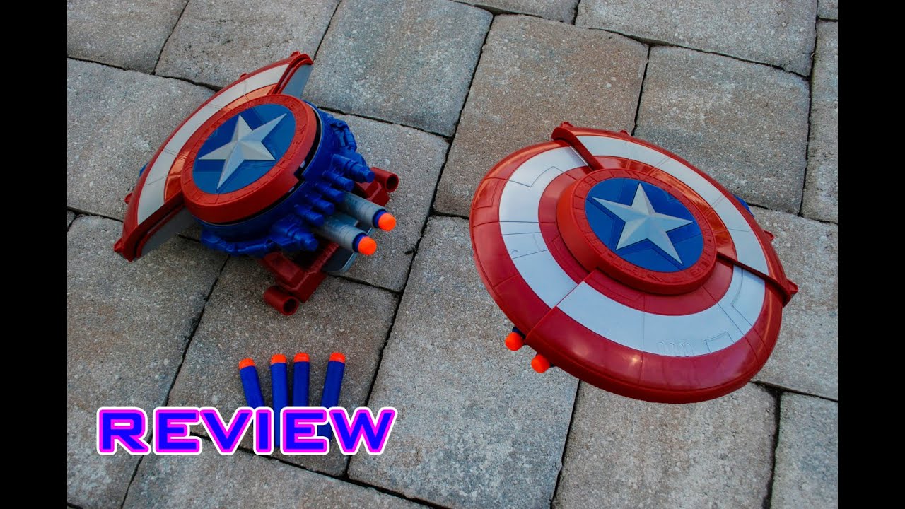 captain america civil war blaster reveal shield