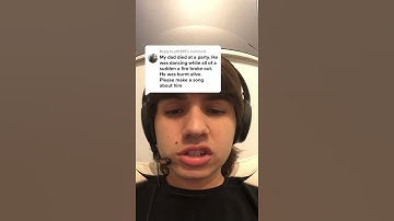 Thumbnail of his dad died so here's a song 😂 #shorts