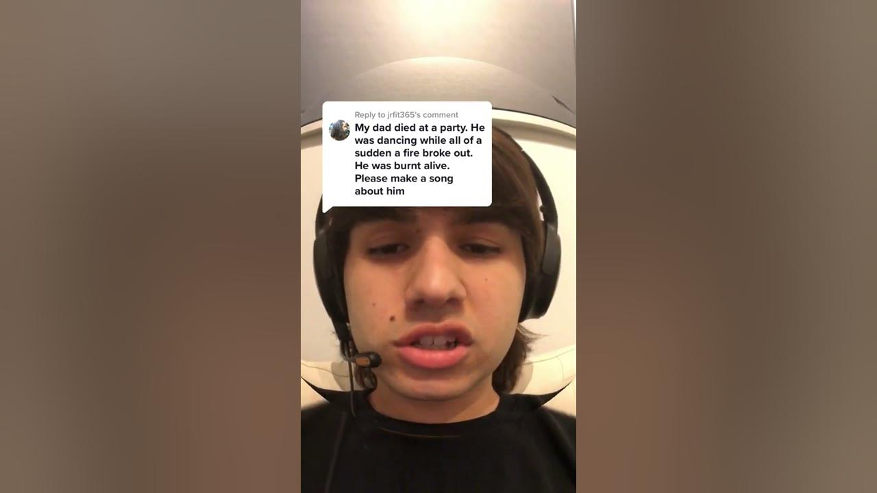 his dad died so here's a song 😂 #shorts