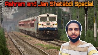 CHASING ASHRAM EXPRESS AND AJMER JAN SHATABDI EXPRESS AFTER LOCKDOWN!!