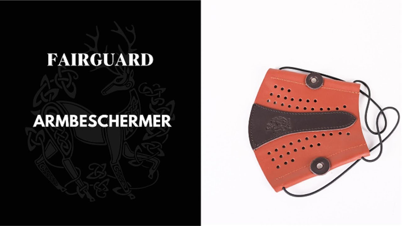 Fairguard, leren armbeschermer, product demo