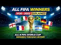 All 8 FIFA World Cup Winners From 1930 to 2022 Explained 🏆
