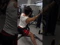 • Rematore cavo alto ( su panca ) #motivation #gym