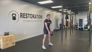 Dumbbell Up Down Deadlift