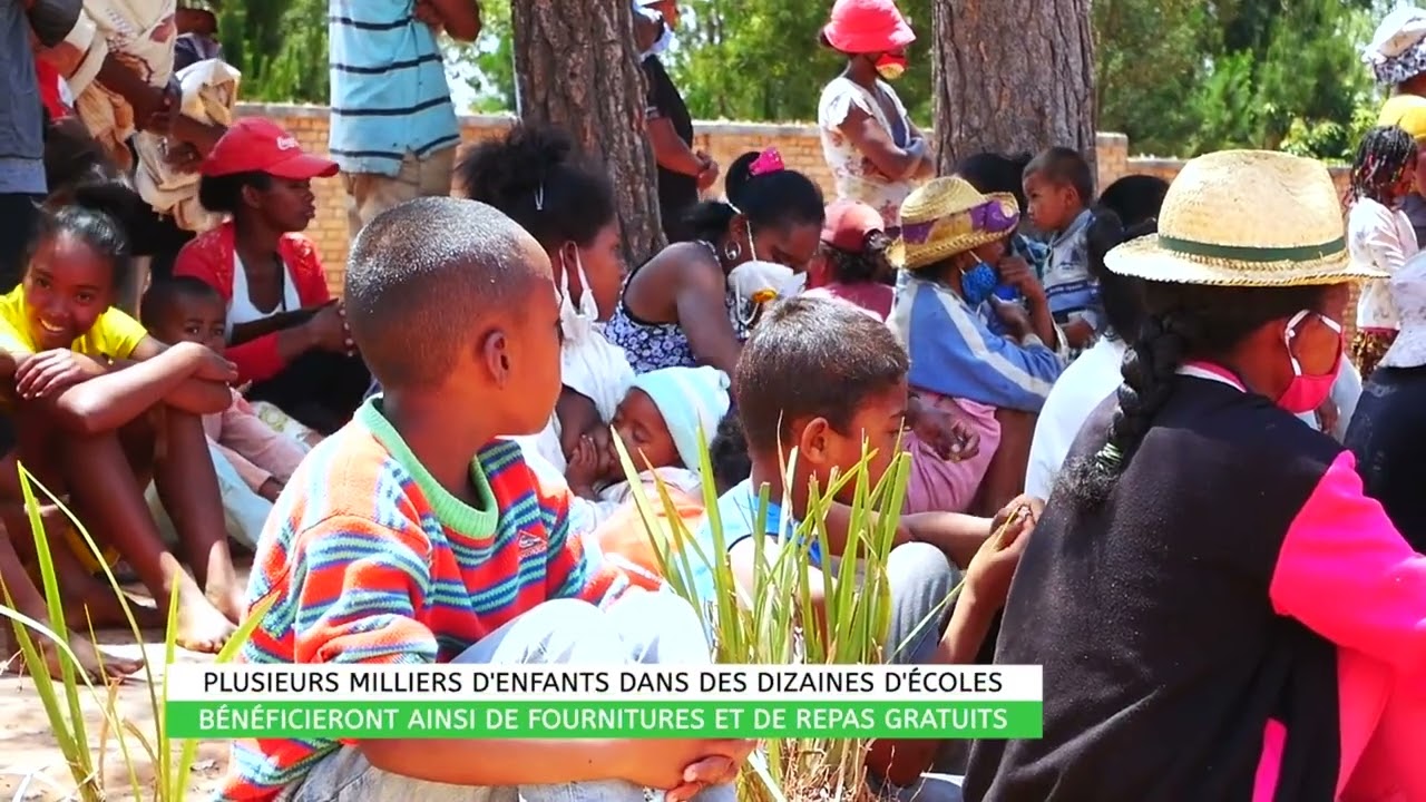 Nos actions pendant le déconfinement- Scolarisation Madagascar