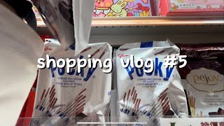 SHOPPING vlog | JMart, snack, groceries, crochet