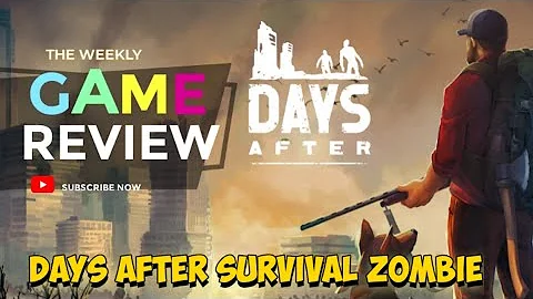 Days After Survival zombie game First look Gameplay Making Day1 finish