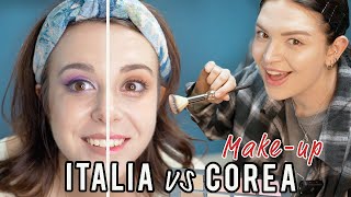 Make up ITALIA VS COREA ft @ilamakeup02 || I segreti del makeup coreano