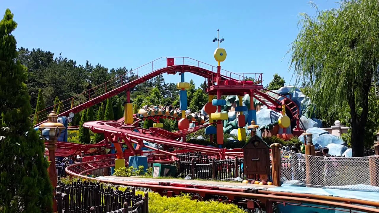 Tokyo Disneyland Kids Roller Coaster 2015 Pinocchio S Daring