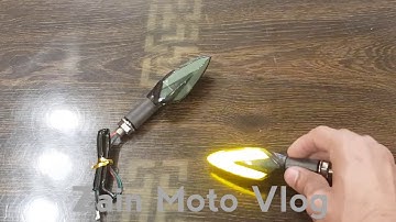 Arrow Shape Led Indicator With Day Time Running Light || MOTO GALLERY ZONE