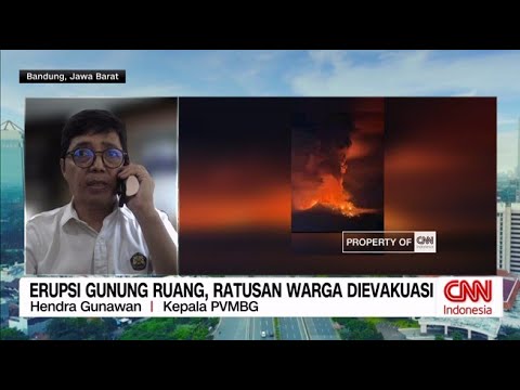 Kronologi Gunung Ruang Erupsi, Hingga Warga Harus Dievakuasi