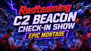 EPIC Redteaming C2 Beacon Check-in Montage from AptLabs CyberRange (Desensitized, No Spoilers)