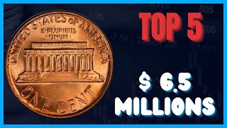 Top 5 Ultra Most Searching Valuable DLincoln pennies worth || Rare Coins Worth Millions