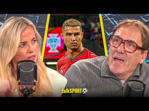 "FEEL SORRY FOR HIM!" Shebahn Aherne & Tony Cascarino DISAGREE over whether Ronaldo should RETIRE