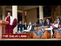 His Holiness the Dalai Lama Welcomes Archbishop Desmond Tutu to Dharamsala