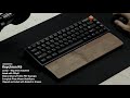 Keychron K6 - Linear Gateron Red switches Lubed and Modified - Typing Sounds 5 minutes ASMR