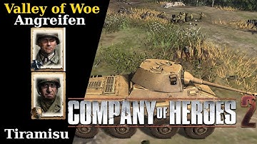 [CoH2][OKW v USF] Propagandacast #2565 Angreifen v Tiramisu