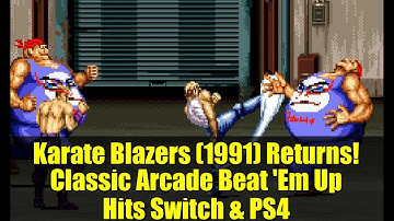 Karate Blazers (1991) Returns! Classic Arcade Beat 