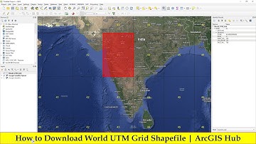 How to Download World UTM Grid Shapefile