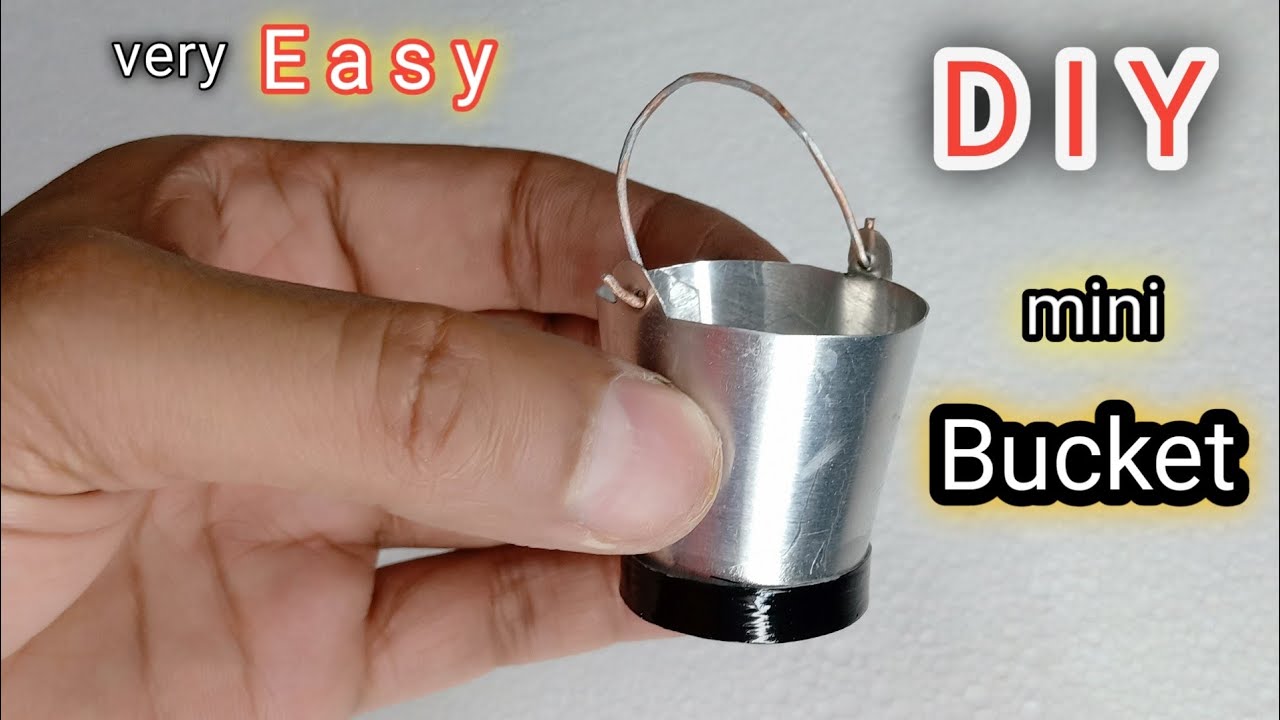 Miniature Bucket Tutorial  How To Make A Mini Bucket 