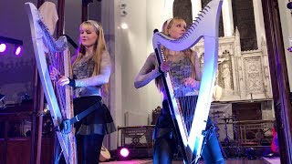 PAINT IT BLACK Rehearsal With Drummer (HARP TWINS)