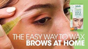 Wax Eyebrows Easily at Home with Nad