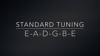 quick reference guide: standard guitar tuning