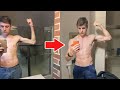 2 Year Body Transformation From Skinny To Muscular (130lb to 175lb)