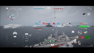 USS Normandy Gameplay - Warships Mobile 2