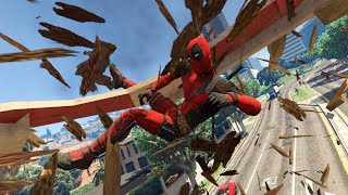 GTA 5 Impressive Ragdolls #65 ( Deadpool  Suffering Extreme Pain - Epic Ragdolls )