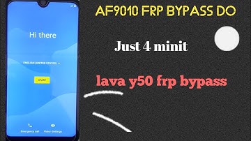 How To Lava AF9010-F Frp Bypass 2021|  lava Benco y50 frp bypass |