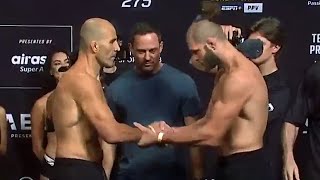 Main Event Opponents Glover Teixeira & Jiri Prochazka Hit the Scales at UFC 275 Ceremonial Weigh-Ins