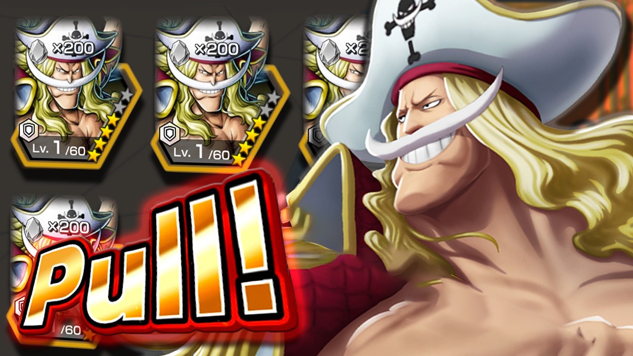 I MAXED OUT EX Whitebeard... | One Piece Bounty Rush Summons