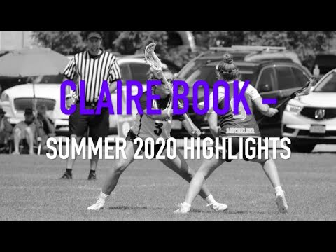 Claire Book 2022 - Summer 2020 Highlights