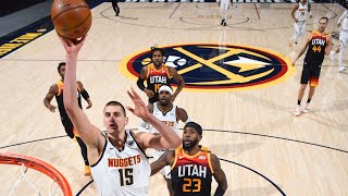 MUST-SEE: Nikola Jokić's incredible 22-point first quarter vs. Utah Jazz (01\/31\/2021)