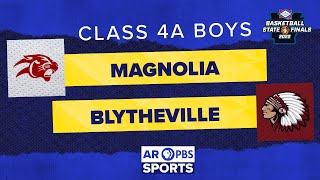AR PBS Sports Basketball State Championship - 4A Boys: Magnolia vs. Blytheville screenshot 1