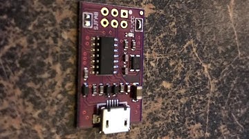 ATtiny44 ISP Programmer in the Turnigy 9X