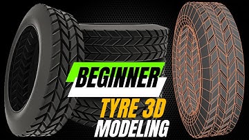 Autodesk Maya: 3D Tire Modeling Tutorial for Beginners | Step-by-Step Guide