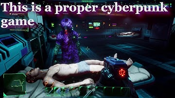 System Shock Demo gameplay 2021 - Remake or Remaster ? Cyberpunk Sci-fi horror classic - Promising